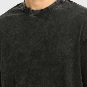 bewakoof men faded oversize tshirt