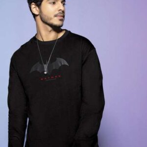 bewakoof official dc merchandise batman outline lo