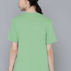 chemistry women pure cotton printed dropshoulder s