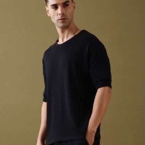 dillinger men solid ultra soft drapey cotton overs