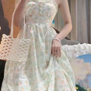 dressberry women floral embroidered fit and flare