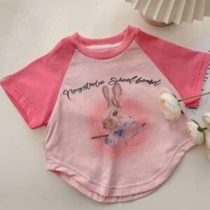 forever friday girls graphic printed round neck ra