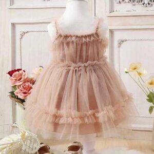 hopzonic girls beige dresses