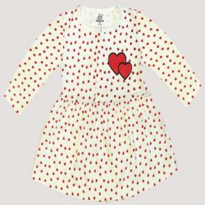 kidzzcart girls pack of 3 polka dot printed cotton