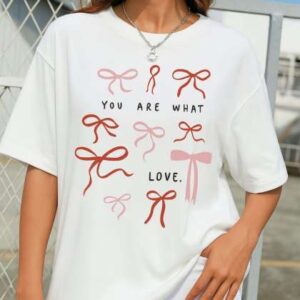 szn women graphic printed round neck cotton oversi