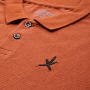 the roadster life co men solid minimal embroidered