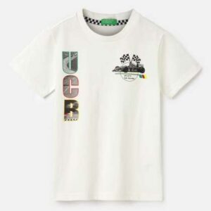 united colors of benetton boys printed pure cotton
