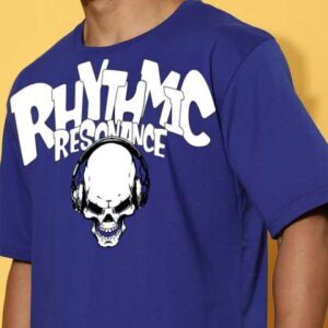 veirdo men typography printed round neck pure cott